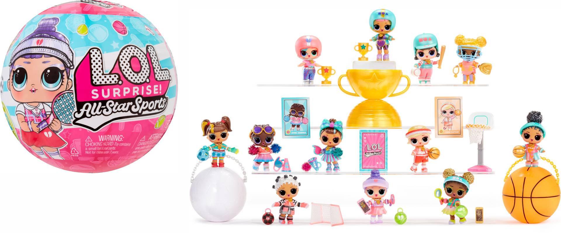 L.O.L. Surprise! All-Star Sports Minipuppe Gemischte Auswahl von L.O.L. Surprise!