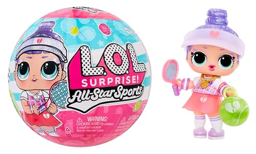 L.O.L. Surprise! All-Star Sports Vault Collection Tots - Inkl. 1 Puppe, Blindverpackung, 12 Puppen zum Sammeln, 8 Zubehörteile zum Auspacken, Ideal für Kinder ab 4 Jahren von L.O.L. Surprise!