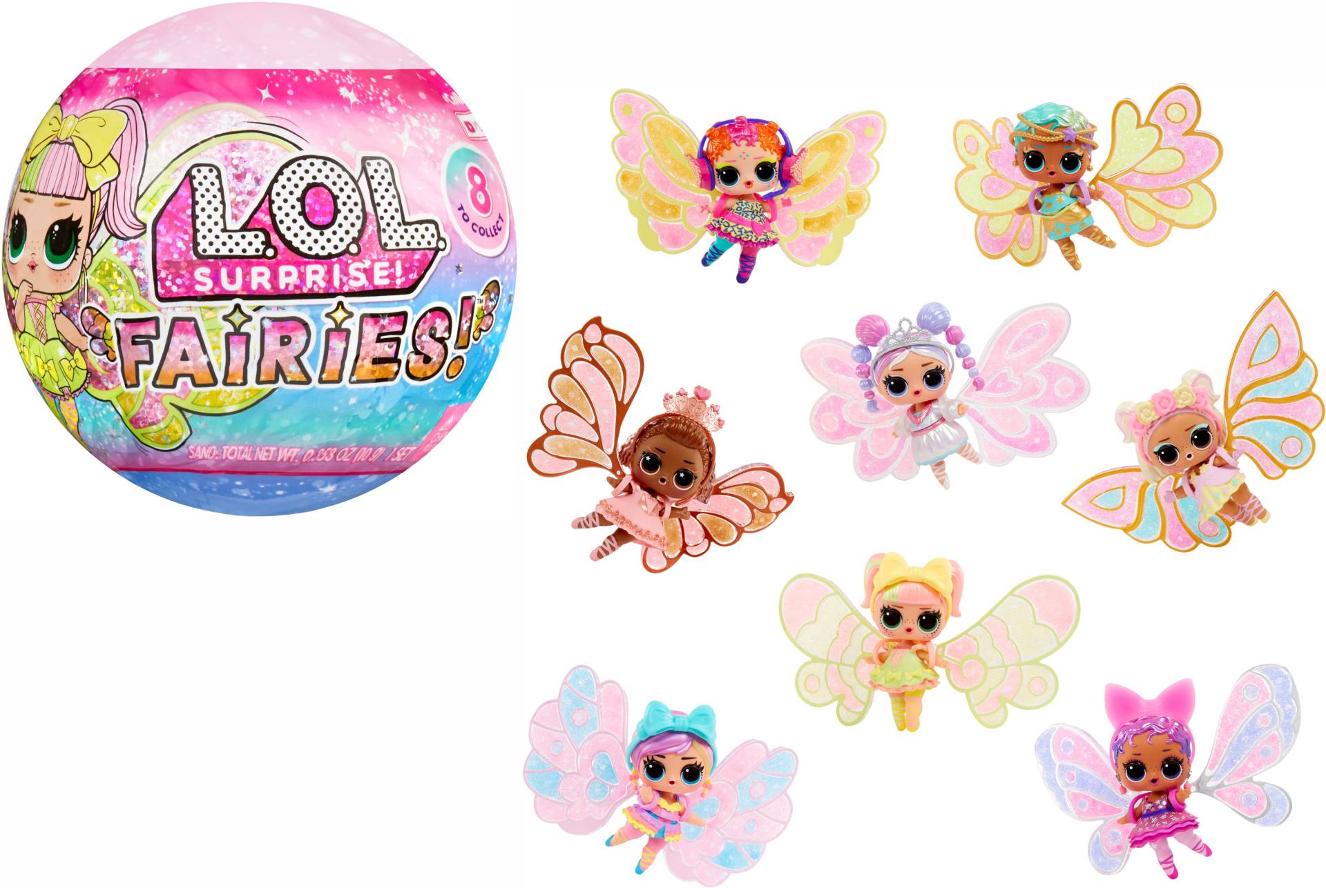 L.O.L. Surprise! Fairies Tots Minipuppe Gemischte Auswahl von L.O.L. Surprise!