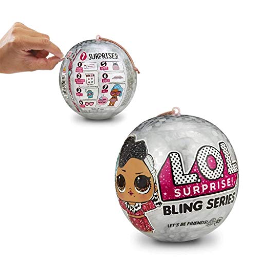 L.O.L. Surprise! LLU58000 LLU40000 Bling-Sortiment, Überraschung, Einzeln, Mehrfarbig, S von Giochi Preziosi