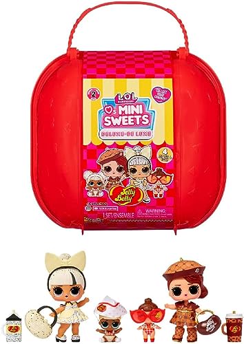 L.O.L. Surprise! Loves Mini Sweets Deluxe Series 2 with 4 Dolls, Accessories, Limited Edition Dolls, Candy Theme, Jelly Belly Theme, Collectible Dolls- Great Gift for Girls Age 4+ von L.O.L. Surprise!