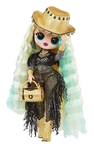 L.O.L. Surprise! OMG Fashion Doll - WESTERN CUTIE - Packe die fabelhaften Überraschungen und Accessoires aus- Inklusive Modepuppe, Outfit und Puppenständer- Geschenk für Kinder im Alter ab 4 Jahren von L.O.L. Surprise!