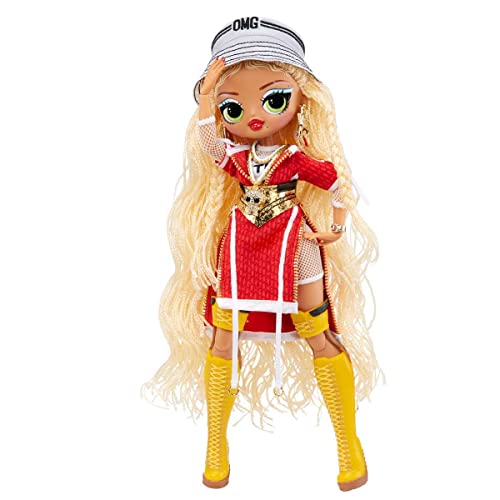 L.O.L. Surprise! OMG Fierce - Swag - 29 cm große Modepuppe mit 15 Überraschungen - Fashion Outfits, Accessoires & Puppenständer - Zum Sammeln - Für Kinder ab 3 Jahren, 585244 von L.O.L. Surprise!