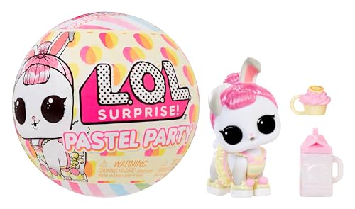 L.O.L. Surprise! Pastel Party Hops Tot - 1 Special Edition Puppe mit 6 Überraschungen, Inklusive Zauberhafter Frühlingshafter Mode und Accessoires, Zwei Puppen zum Sammeln, für Kinder ab 4 Jahren L.O.L. Surprise! Pastel Party Hops Tot - 1 Special Edition Puppe mit 6 Überraschungen, Inklusive Zauberhafter Frühlingshafter Mode und Accessoires, Zwei Puppen zum Sammeln, für Kinder ab 4 Jahren von L.O.L. Surprise!