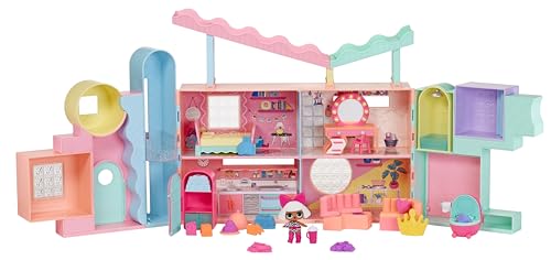 L.O.L. Surprise! Squish Sand Magic House mit Sammelpuppe Diva - Spielset mit Sammlerpuppe, Squish Sand, Überraschungen und Zubehör - Ideal für Mädchen ab 4 Jahren von L.O.L. Surprise!