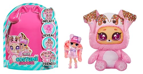 L.O.L. Surprise! Tweens Costume Surprise Ali Dance Modepuppe mit Aufblasbarem Rosa Welpenkostüm und Zahlreichen Überraschungen, u. a. Tolle Mode und Accessoires - Ideal für Kinder ab 4 Jahren von L.O.L. Surprise!