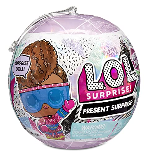 L.O.L. Surprise! Winter Chill Puppen - Mit 8 Überraschungen - Glitzernde Puppe, Outfit & Accessoires zum Sammeln - 2-in-1 Verpackung als Weihnachtsdeko und Mehr - Geschenk für Kinder ab 4 Jahren von L.O.L. Surprise!