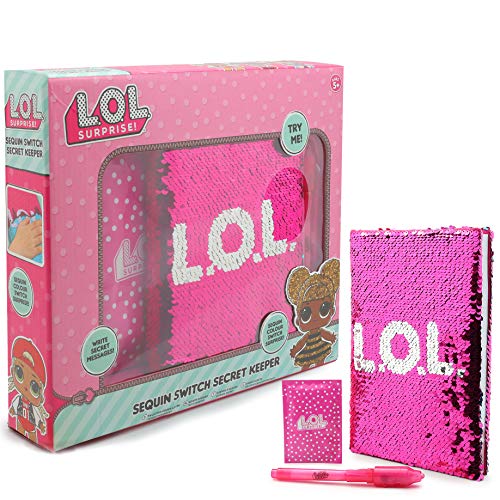 L.O.L. Surprise! - Bewegen Sie die Maus über das Bild, um es zu vergrößern, geheimes Tagebuch für Mädchen d, Rosa 1 LR44 von L.O.L. Surprise!