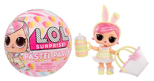 L.O.L. Surprise! 523963-EUC Pastel Party Hops Tot-1 Special Edition 6 Überraschungen, Inklusive Zauberhafter Frühlingshafter Mode und Accessoires, Zwei Puppen zum Sammeln, für Kinder ab 4 Jahren von L.O.L. Surprise!