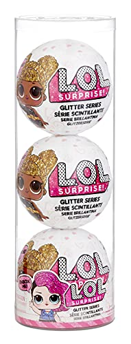 L.O.L. Surprise! Exclusive Glitzerpuppen 3er-Pack Sortiment Stil 3 - Mit 20+ Überraschungen inklusive Mode, Accessoires & mehr - Serie 1 Neuauflage - Sammelpuppen für Mädchen ab 4 Jahren von L.O.L. Surprise!