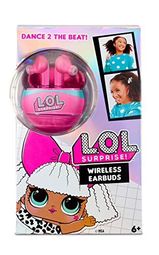 L.O.L. Surprise! In-Ohr-Kopfhörer ohne Kabel für Kinder mit 3D-Stereoklang und integriertem Mikrofon[Exklusiv bei Amazon] von L.O.L. Surprise!