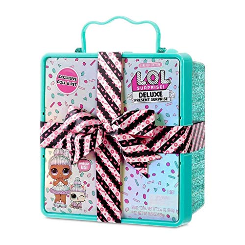 LOL Surprise Limitierte Auflage Sprinkles Puppe und Haustier - Mit Mode, Spritzigen Überraschungen und Accessoires - Deluxe Present Surprise von L.O.L. Surprise!