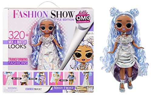 L.O.L. Surprise! OMG Fashion Show Style Edition - MISSY FROST - 25 cm große Puppe mit 320+ Fashion Looks - Verwandelbare Outfits, Accessoires und mehr - Zum Sammeln - Für Kinder ab 4 Jahren von L.O.L. Surprise!