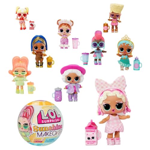 L.O.L. Surprise! Sunshine Color Change Puppe - Limitierte Sammelpuppe - mit UV-Farbwechsel und 8 Überraschungen - Sammlerstück - tolles Geschenk für Kinder ab 4 Jahren von L.O.L. Surprise!