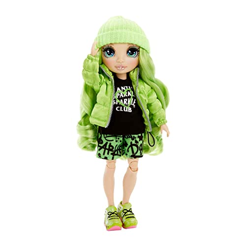 Rainbow High Fashion Doll – Jade Hunter - Grüne Puppe mit Luxus-Outfits, Accessoires und Puppenständer Series 1 Mädchen ab 6 Jahren von Rainbow High