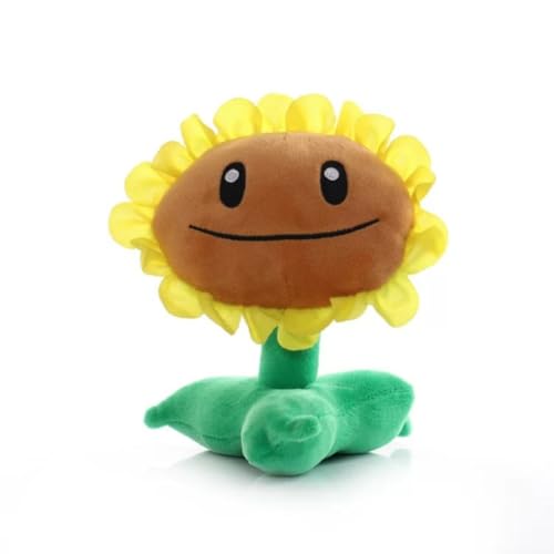 LAARNT 20cm Simulation Cartoon Sonnenblume Plüsch Spielzeug Sonnenblume Kissen Pflanze Form Plüsch Puppe von LAARNT