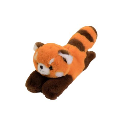 LAARNT 23cm Schnappring-Puppe, Waschbär-Tiger-Hase-Plüschpuppe, Schnappring-Tierplüschpuppe, Schnapparmband-Plüschpuppe Braun von LAARNT