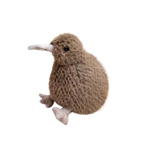 LAARNT 25cm Lange Schnabel Vogel Puppe, Imitation Vogel Plüschtier, Plüsch Vogel Plüschtier Plüschtier Vogel Spielzeug Braun von LAARNT