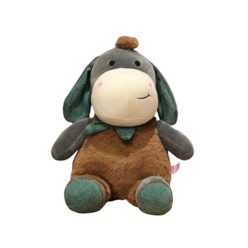 LAARNT 28cm cartoon taro donkey doll Schlafkissen, Esel Plüschtier, Tier Plüsch Puppe, Heimtextilien, Plüschkissen, braun von LAARNT