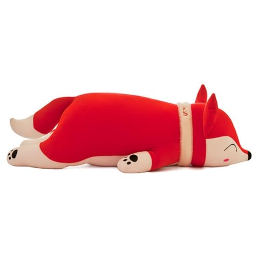 LAARNT 35cm Fuchs Plüschtier Puppe, Cartoon Fuchs Plüschtier, Plüschtier Plüschtier Deko-Kissen, Schlafkissen Ornament von LAARNT