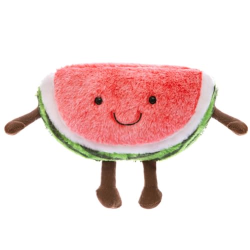 LAARNT 35cm Wassermelone Puppe Plüschtier, niedliche Plüschpuppe, Obst Plüschtier Geburtstagsgeschenk von LAARNT