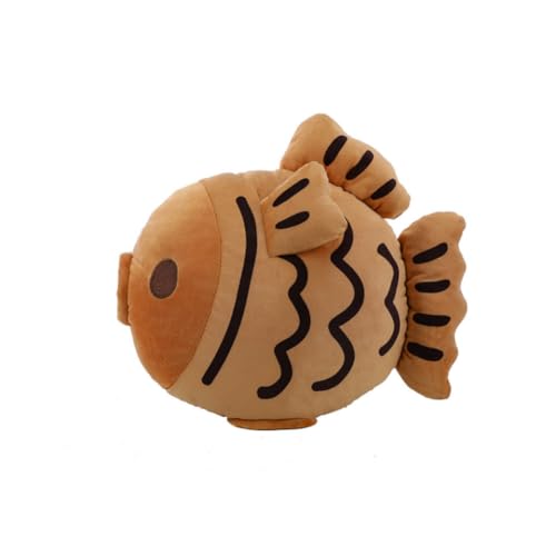 LAARNT 35cm niedlicher Fisch Plüschtier Puppe, Cartoon Fisch Kissen, weiches und bequemes Kissen, Plüschtier Sofa-Kissen, Heimtextilien von LAARNT