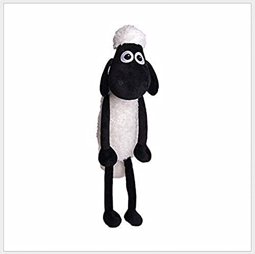 LAARNT 40cm Shaun-Schwarzes Schaf Plüschtier,Weiche und Bequeme Schwarze Schafpuppe,Schwarz Schaf Plüschpuppe,Geschenke von LAARNT