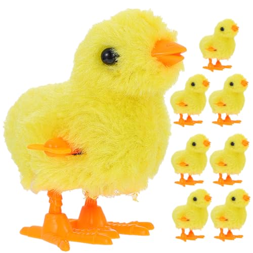 LABRIMP 10 Stück Teiliges Wind up Küken Verschleißfestes Lustiges Hüpftier mit Plüschoberfläche Kompakt und Handlich Kinderspielzeug für Drinnen und Unterwegs LABRIMP 10 Stück Teiliges Wind up Küken Verschleißfestes Lustiges Hüpftier mit Plüschoberfläche Kompakt und Handlich Kinderspielzeug für Drinnen und Unterwegs von LABRIMP