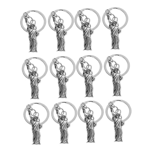 LABRIMP 12stücke Schlüsselanhänger Mit Freiheitsstatue Aus Metall Amerikanisches Souvenir Kleiner Anhänger Zum Tragen Dekoratives Souvenir Für Taschen Und Schlüssel LABRIMP 12stücke Schlüsselanhänger Mit Freiheitsstatue Aus Metall Amerikanisches Souvenir Kleiner Anhänger Zum Tragen Dekoratives Souvenir Für Taschen Und Schlüssel von LABRIMP
