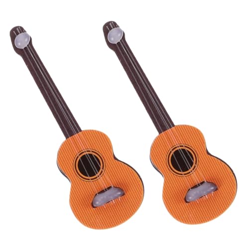 LABRIMP 2 Stück Miniatur Gitarre Teiliges aus Holz Realistische Mini Musikinstrumente für Puppenhaus Dekoration Leichte Verschleißfeste Modelle für Detailreiche Miniatur Szenerien LABRIMP 2 Stück Miniatur Gitarre Teiliges aus Holz Realistische Mini Musikinstrumente für Puppenhaus Dekoration Leichte Verschleißfeste Modelle für Detailreiche Miniatur Szenerien von LABRIMP