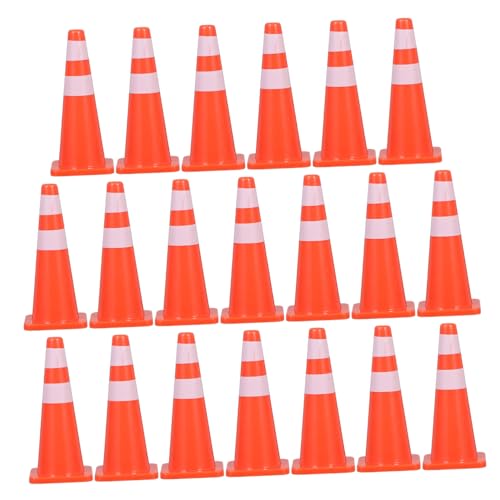 LABRIMP 20 Stück Teiliges Set Mini Verkehrshütchen Lernspielzeug Verkehrszeichen Modellbau Kreatives für Straßen und Parkplatzsimulation Frühkindliche Verkehrserziehung LABRIMP 20 Stück Teiliges Set Mini Verkehrshütchen Lernspielzeug Verkehrszeichen Modellbau Kreatives für Straßen und Parkplatzsimulation Frühkindliche Verkehrserziehung von LABRIMP