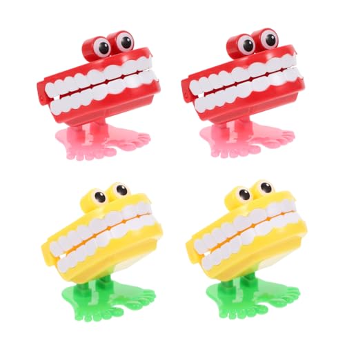 LABRIMP 4 Stück Springgeister -Zähnespielzeug springen Zähnespielzeug mit zusammengefasstem Zähnen Kleines für Jungen für Kinderzähne Lenden Kleinkindspielzeug Abs LABRIMP 4 Stück Springgeister -Zähnespielzeug springen Zähnespielzeug mit zusammengefasstem Zähnen Kleines für Jungen für Kinderzähne Lenden Kleinkindspielzeug Abs von LABRIMP