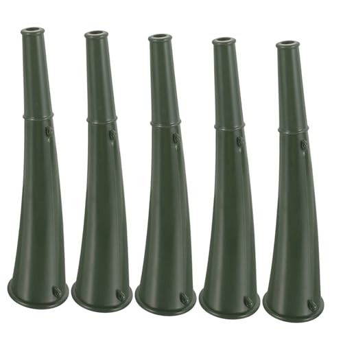 LABRIMP 5 Stück Teiliges Horn aus Robustem Kunststoff Laute Tröten für Outdoor Training und Sportveranstaltungen Tragbare Grüne Hupen für Camping Fußball und Anfeuern LABRIMP 5 Stück Teiliges Horn aus Robustem Kunststoff Laute Tröten für Outdoor Training und Sportveranstaltungen Tragbare Grüne Hupen für Camping Fußball und Anfeuern von LABRIMP