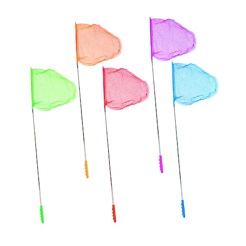 LABRIMP 5 Stück Teiliges Insektenfangnetz mit Ausziehbarem Teleskopgriff Rutschfestem Griff Sicherem Großem Netz für Schmetterlinge und Kleine Fische im Outdoor Spiel Zufällige Farbe LABRIMP 5 Stück Teiliges Insektenfangnetz mit Ausziehbarem Teleskopgriff Rutschfestem Griff Sicherem Großem Netz für Schmetterlinge und Kleine Fische im Outdoor Spiel Zufällige Farbe von LABRIMP