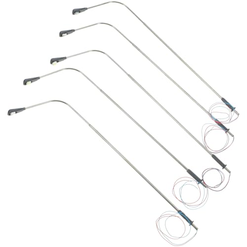 LABRIMP 5 Stück Teiliges Mini Straßenlaternen Modell Vintage Design Weißes LED licht Hohe Detailtreue Einfache Montage Für Sandtisch Landschaftsdekoration und Puppenhaus Szenerien LABRIMP 5 Stück Teiliges Mini Straßenlaternen Modell Vintage Design Weißes LED licht Hohe Detailtreue Einfache Montage Für Sandtisch Landschaftsdekoration und Puppenhaus Szenerien von LABRIMP