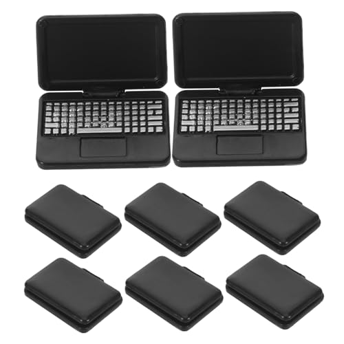 LABRIMP 8 Stück Teiliges Miniatur-Laptop Kunststoff Detailgetreue Faltbare Mini-Computer für Realistisches Puppenhaus-zubehör Kreativität Technikinteresse und Spielerischem Lernen LABRIMP 8 Stück Teiliges Miniatur-Laptop Kunststoff Detailgetreue Faltbare Mini-Computer für Realistisches Puppenhaus-zubehör Kreativität Technikinteresse und Spielerischem Lernen von LABRIMP