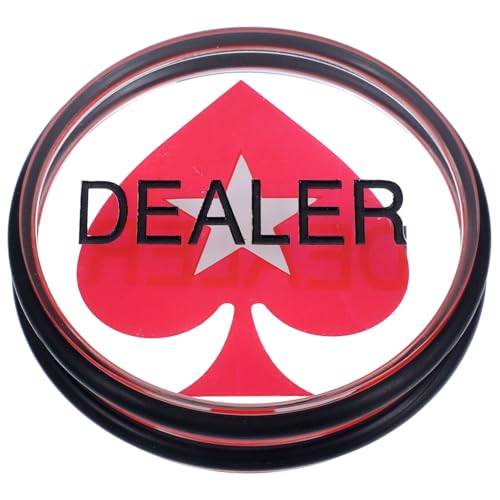 LABRIMP Acryl Poker Dealer Button Doppelseitig Spielchips Zählfunktion Poker Spielmarke Token für Kartenspiele Turniere und Lernzwecke LABRIMP Acryl Poker Dealer Button Doppelseitig Spielchips Zählfunktion Poker Spielmarke Token für Kartenspiele Turniere und Lernzwecke von LABRIMP