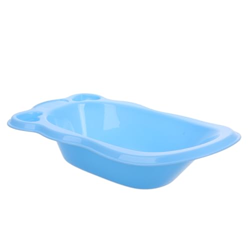 LABRIMP Badewanne Miniatur Puppenhaus Badezimmer Zubehör Kunststoff Badewanne für Jungen und Mädchen Tragbar Leicht zu Verstauen zum Rollenspiel und Badespaß LABRIMP Badewanne Miniatur Puppenhaus Badezimmer Zubehör Kunststoff Badewanne für Jungen und Mädchen Tragbar Leicht zu Verstauen zum Rollenspiel und Badespaß von LABRIMP