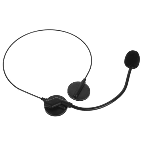 LABRIMP Cosplay Kostüm Mikrofon Headset für Realistisch Gefälschtes Musiker-Accessoire Leichtes Tragbares Party Halloween-requisit für Jungen und Mädchen LABRIMP Cosplay Kostüm Mikrofon Headset für Realistisch Gefälschtes Musiker-Accessoire Leichtes Tragbares Party Halloween-requisit für Jungen und Mädchen von LABRIMP
