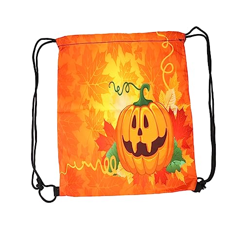 LABRIMP Halloween-Tasche mit Kordelzug Halloween-Goodie-Bags Halloween-Einkaufstaschen halloween behälter für süßigkeiten halloween süßigkeiten eimer Geisterfestival-Süßigkeitsbeutel von LABRIMP