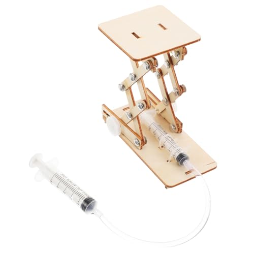 LABRIMP Hydraulisches Hebeplattform Experimentierset DIY Wissenschaftliches Lernspielzeug Selbstmontage Stabiler Scherenmechanismus Bildungsset für Jungen und Mädchen Ab Jahren LABRIMP Hydraulisches Hebeplattform Experimentierset DIY Wissenschaftliches Lernspielzeug Selbstmontage Stabiler Scherenmechanismus Bildungsset für Jungen und Mädchen Ab Jahren von LABRIMP