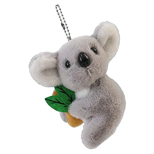 LABRIMP Koala-puppenanhänger Schlüsselanhänger Flauschiges Hängedekor Taschenanhänger Kuscheltier-anhänger Geldbeutel-anhänger Ausgestopfter Koala Handtaschen Bezaubern Plüsch von LABRIMP