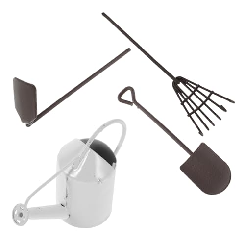 LABRIMP Miniatur Gartenwerkzeug Metall Miniatur Werkzeuge für Puppenhaus Succulentenpflege Dekoratives Mini Garten Zubehör Realistische Gartengeräte für DIY Puppenhausgestaltung LABRIMP Miniatur Gartenwerkzeug Metall Miniatur Werkzeuge für Puppenhaus Succulentenpflege Dekoratives Mini Garten Zubehör Realistische Gartengeräte für DIY Puppenhausgestaltung von LABRIMP