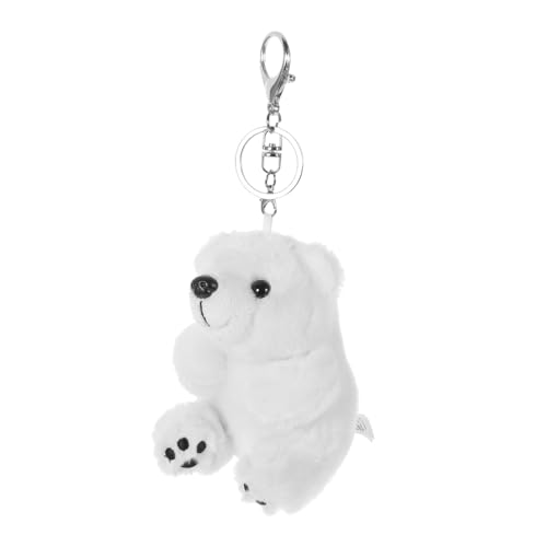 LABRIMP Niedlicher Eisbär Schlüsselanhänger Plüsch Bär Mini Anhänger Leichtes Stofftier Schlüsselanhänger Charme Für Taschen Rucksäcke Geschenkidee LABRIMP Niedlicher Eisbär Schlüsselanhänger Plüsch Bär Mini Anhänger Leichtes Stofftier Schlüsselanhänger Charme Für Taschen Rucksäcke Geschenkidee von LABRIMP
