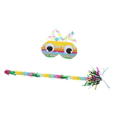 LABRIMP Regenbogen Brillenstütze Kinderpinata Generisch Partyspielvorräte Kinderspielzeug Geburtstag Brille Stick Carnivals Festival Tütenfüller Einhorn Partygeschenk Requisite Spielzeug von LABRIMP