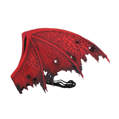 LABRIMP Teufelsflügel Cosplay Prop aus Leichtem Komfortablem Vliesstoff Halloween Party Kostüm Zubehör und rutschfest für Erwachsene Karneval und Fasching LABRIMP Teufelsflügel Cosplay Prop aus Leichtem Komfortablem Vliesstoff Halloween Party Kostüm Zubehör und rutschfest für Erwachsene Karneval und Fasching von LABRIMP