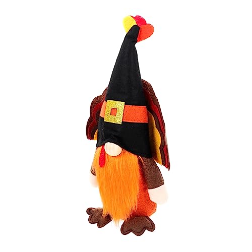 LABRIMP Thanksgiving Puppe aus Hautfreundlichem Material Weiche Stoffpuppe Deko für Erntedankfest Kuscheliger Gnom als für Freundin Charmante Herbstdekoration LABRIMP Thanksgiving Puppe aus Hautfreundlichem Material Weiche Stoffpuppe Deko für Erntedankfest Kuscheliger Gnom als für Freundin Charmante Herbstdekoration von LABRIMP