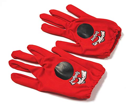 RUBIE'S 34974 Paire de Gants Officiels Taille Unique-I-34974 Miraculous: Tales of Ladybug & Cat Noir Kostüm, Cartoon, Lady Bug Handschuh, one Size von Rubie's