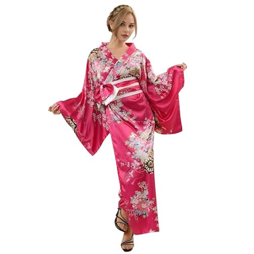 LAEMILIA Halloween-Kostüme für Erwachsene, Damen, japanischer Yukata-Kimono, Anime, Cosplay, Kostüm, traditionelles Festival-Outfit, orientalische Nachtwäsche, breite Ärmel, Robe, M-L LAEMILIA Halloween-Kostüme für Erwachsene, Damen, japanischer Yukata-Kimono, Anime, Cosplay, Kostüm, traditionelles Festival-Outfit, orientalische Nachtwäsche, breite Ärmel, Robe, M-L von LAEMILIA