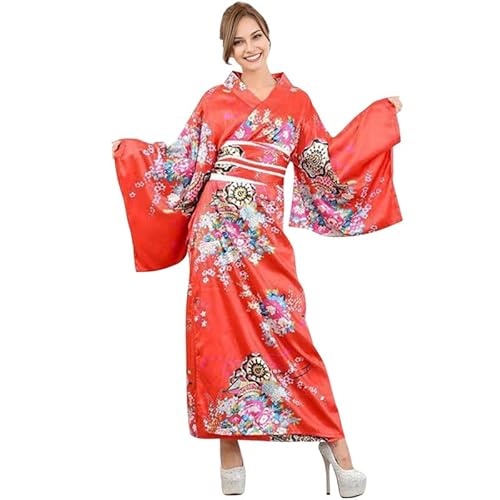 LAEMILIA Halloween-Kostüme für Erwachsene, Damen, japanischer Yukata-Kimono, Anime, Cosplay, Kostüm, traditionelles Festival-Outfit, orientalische Nachtwäsche, breite Ärmel, Robe, M-L LAEMILIA Halloween-Kostüme für Erwachsene, Damen, japanischer Yukata-Kimono, Anime, Cosplay, Kostüm, traditionelles Festival-Outfit, orientalische Nachtwäsche, breite Ärmel, Robe, M-L von LAEMILIA